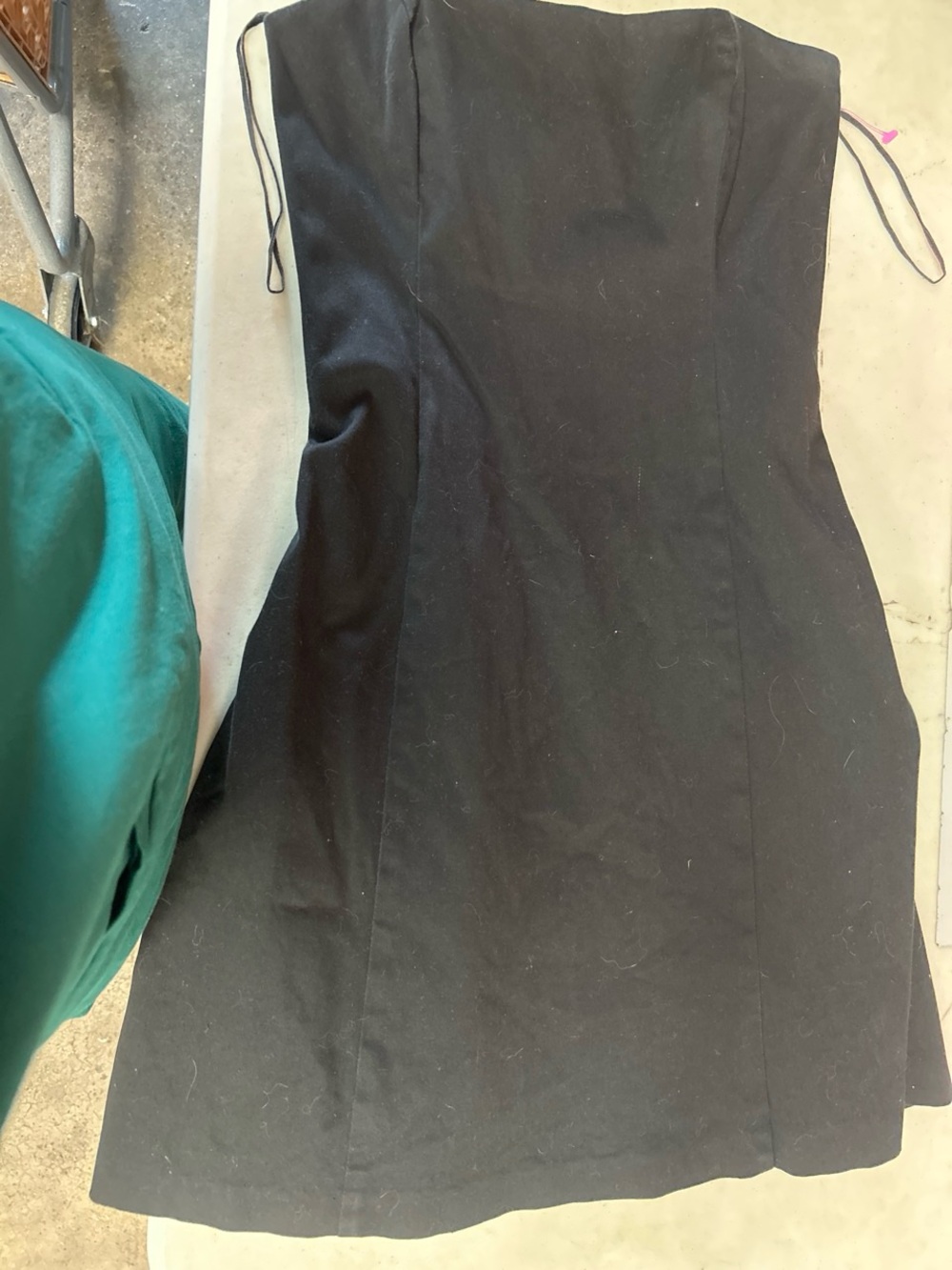 White House Black Market Black Strapless Dress — Classic Sheath